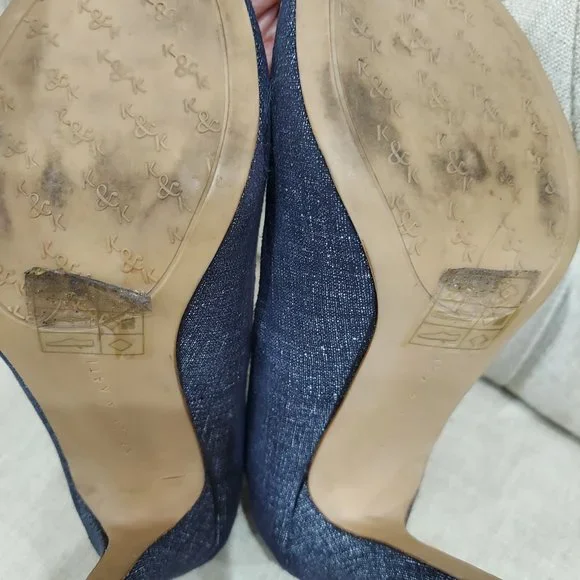 Kelly and Katie Larissa Denim heels - Picture 3 of 3